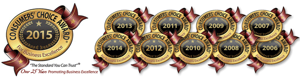 Consumers' Choice Award for Business Excellence