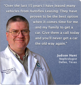 Auto Leasing Testimonial from a Medical Professional